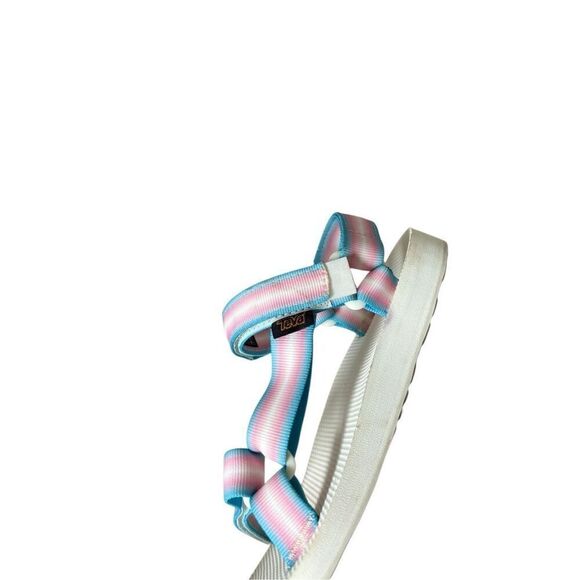 TEVA SANDALS UNIVERSAL GRADIATE WHITE PINK Blue size 7 - Picture 6 of 8